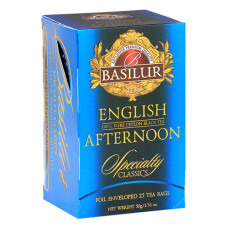 Чай черный Basilur Избранная классика Английский полдник пакетированный 25х2г