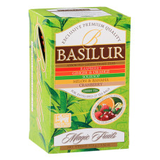 Чай зеленый Basilur Магические фрукты Ассорти пакетированный 25х1,5г