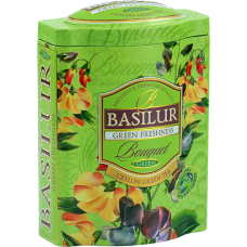 Чай зелений Basilur Букет Зелена свіжість 100г