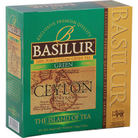 Чай зелений Basilur Чайний острів Зелений пакетований 100х1,5г