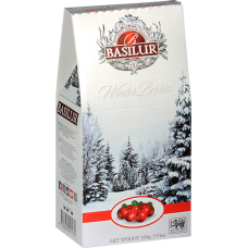 Чай чорний Basilur Зимові ягоди Брусниця картон 100г Чай чорний Basilur Зимові ягоди Брусниця картон 100г