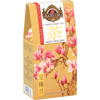 Чай зелений Basilur Китайська колекція Молочний улун картон 100г