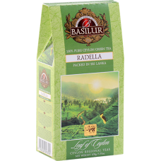 Чай зелений Basilur Лист Цейлону Раделла  картон 100г