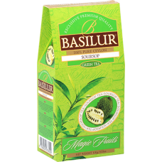 Чай зелений Basilur Магічні фрукти Саусеп картон 100г