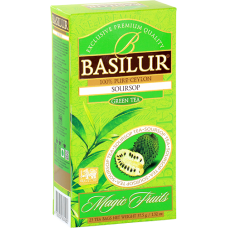 Чай зелений Basilur Магічні фрукти Саусеп пакетований 25х1,5г