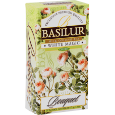 Чай зелений Basilur Букет Біле чарівництво пакетований 25х1,5г