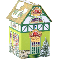 Чай зелений Basilur Будинок Зимова алея №3 100г Чай зелений Basilur Будинок Зимова алея №3 100г