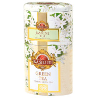 Чай зеленый Basilur Зеленый жасмин 2в1 100г