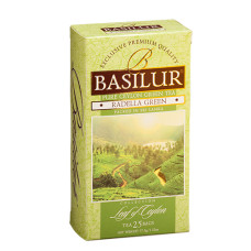 Чай зеленый Basilur Лист Цейлона Раделла пакетированный 25х1,5г