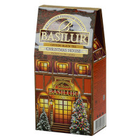 Чай черный Basilur Рождественский домик картон 100г