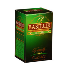 Чай зелений Basilur Обрана класика Сенча пакетований 20х1,5г