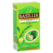 Чай зеленый Basilur Магические фрукты Саусеп пакетированный 25х1,5гр