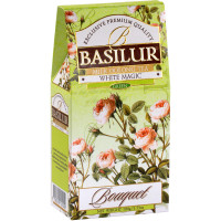 Чай зеленый Basilur Букет Белое волшебство картон 100г