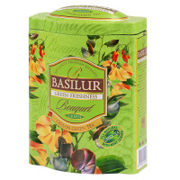 Чай зеленый Basilur Букет Зелёная свежесть 100г