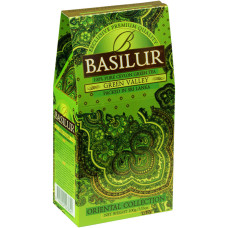 Чай зеленый Basilur Восточная коллекция Зеленая долина картон 100г
